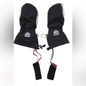 HESTRA Army Leather Heli Ski mittens Sz 7